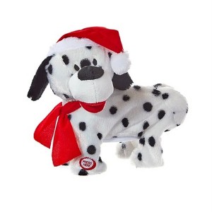 Kurt Adler Battery-Operated Musical Animated Twerking/Dancing Christmas Dog, 9" - 1 of 4