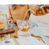 Silver Buffalo Disney Winnie the Pooh and Piglet Floral Glass Mug | Holds 16 Ounces - 4 of 4