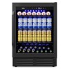Velivi 24 Inch Beverage Refrigerator, 5.2 Cu. Ft. Drink Refrigerator with Glass Door - 2 of 4