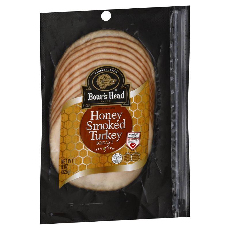 Boar&#39;s Head Sliced Honey Smoked Turkey - 8oz, 6 of 7