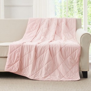 Cozy Bliss Cooling Comfort Blanket for Hot Sleepers, Lightweight Summer Blanket, Dual-Sided & Breathable - 1 of 4