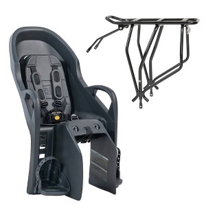 Burley Dash RM + Rear Rack Bike Child Carrier - Black - 1 of 4