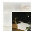 Modern Glam Selenite Stone Picture Frame - Elegant Glass & Wood Design for Home, Office, Bedroom & Living Room Decor - 3 of 4