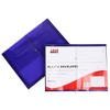 JAM Paper 9 3/4'' x 13'' Plastic Envelopes with 2 5/8" Expansion, Elastic Closure, Letter Booklet - Purple - 4 of 4