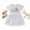 The Juniper Shop Happy Go Lucky Shamrock Toddler Graphic Dress - 2 of 3