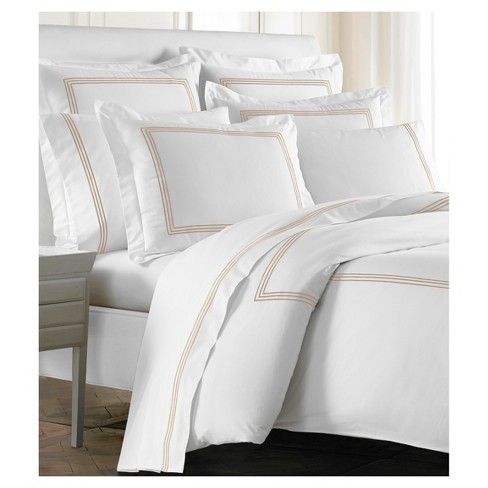 Triple Line Bedding Duvet Cover King Mink Cassadecor Target