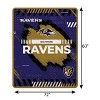 NFL Baltimore Ravens Game Tech Ultra Cozy Throw Blanket - 3 of 4