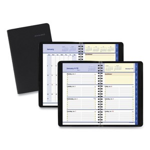 QuickNotes Weekly Block Format Appointment Book, 8.5 x 5.5, Black Cover, 12-Month (Jan to Dec): 2026 - 1 of 4