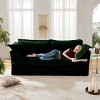 2 Seat Sectional Sofa,Straight Sectional Sofa With Upholstered Cushion And Detachable Cover,Deep Seat Sofa For Living Room-Cuddlewood - 2 of 4