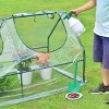 Aoodor 4 ft. x 2 ft. x 2 ft. Mini Greenhouse with 2 Zipper Doors, Water Resistant UV Protected for Flowers, Vegetables and Herbs - 3 of 4