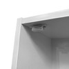 Vynxaria White Wooden 3-Door Storage Cabinet Large Capacity Multipurpose Utility Cabinet for Entryway Living Room Garage Hallway Bathroom - 4 of 4