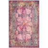 Unique Loom Mangata Mona Floral Washable Indoor Flatweave Woven Area Rug - 2 of 4