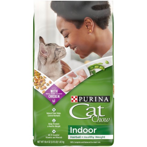 Purina Chow Indoor With Chicken Adult Complete & Balanced Dry Cat Food