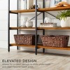 Best Choice Products 55in Storage Bookshelf for Living Room, Walkway w/ Industrial, Elevated Design - 3 of 4