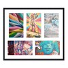 PosterPalooza | Black Finish Collage Frame - White Mat, 20 Frame Sizes to Choose From, UV Acrylic - 4 of 4