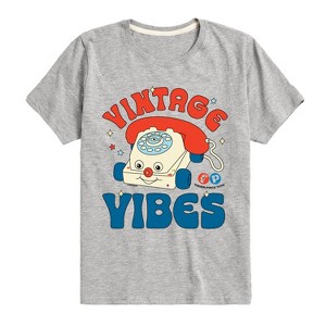 Boys' - Fisher Price - Vintage Vibes Phone Short Sleeve Graphic T-Shirt - 1 of 4