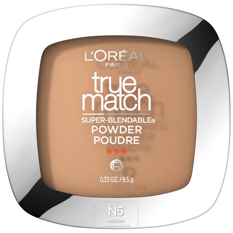 L'Oreal Paris True Match Makeup Super Blendable Oil-Free Pressed Powder - 0.33oz, 1 of 11