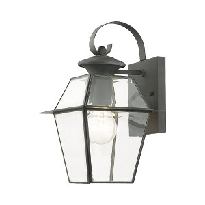Livex Lighting Westover 1 - Light Wall Light in  Charcoal - 1 of 2