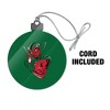 Mississippi Valley State University Primary Logo Acrylic Christmas Tree Holiday Ornament - 3 of 4