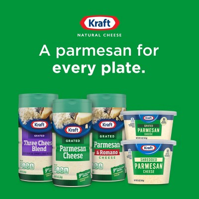 Kraft 100% Grated Parmesan Cheese - 8oz