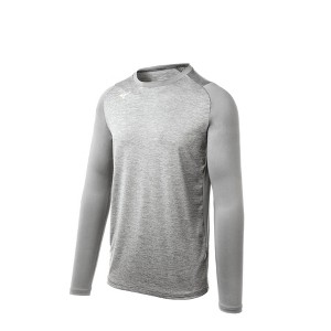 Mizuno Youth Boy's Mizuno Alpha Stretch Sleeve Crew - 1 of 3