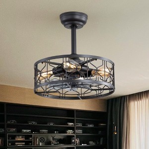 Airsurfer 16.5Inch Ceiling Fans With Lights - 1 of 4