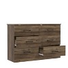 Galano Elis 6-Drawer Dresser Effortless Assembly & Stylish Storage Solution- 47.2''W x 15.7''D x 31.5''H - 4 of 4