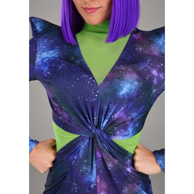 HalloweenCostumes.com Women's Cosmic Alien Halloween Costume, 5 of 6