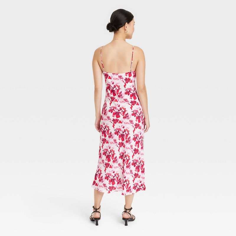 Women's Crepe Midi Slip Dress - A New Day™, 3 of 12