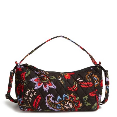 Vera Bradley Women's Outlet Cotton Mini Slouchy Crossbody Bag