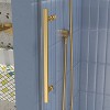 NicBex Shower Door 56-60" Wx74"H Sliding Shower Door with 5/16" (8mm) Tempered Glass with Soft Cose System - 3 of 4