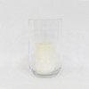 Hurricane Glass Pillar Candle Holder Clear - Made By Design™ - image 2 of 4