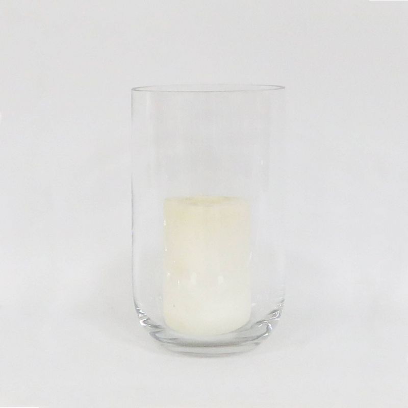 Hurricane Glass Pillar Candle Holder Clear - Made By Design&#153;, 3 of 9