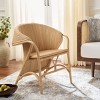 Alyona Rattan Arm Chair - ACH6700 - Natural - Safavieh - 2 of 4