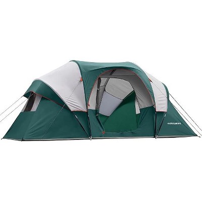 Anybear 10 Person Camping Tent 14x11FT Green Windproof