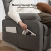 Electric Zero Gravity Recliner Chair with USB & Type-C Charging Ports and Side Storage Pocket - 4 of 4