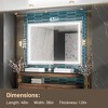 Keonjinn LED Front Light Bathroom Vanity Wall Mirror, Anti-Fog, Dimmable - 3 of 4