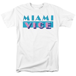 Men's Miami Vice Logo T-Shirt - 1 of 4