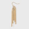 Bar and U Shape Drop Earrings - Universal Thread™ Gold - image 3 of 3