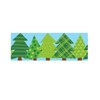 Creative Teaching Press® Woodland Friends Patterned Pine Trees EZ Border, 48 Feet Per Pack, 3 Packs - 3 of 3