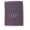 Bacati - Clouds Air Balloon Grey Embroidered Blanket - 2 of 4