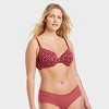 Women's Cotton Lightly Lined Demi T-Shirt Bra - Auden™ - 4 of 4