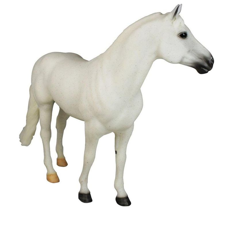 Breyer Animal Creations Breyer 1:9 Traditional Series Model Horse: Snowman (Show Jumper), 3 of 4