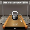 SEVOBAL Walking Pad Running 1HP Cushioned Belt 6° Incline Portable Treadmill Spacious Surface Under Desk Home Gym Office, Orange, 49.2"*20.5"*4.92" - 3 of 4