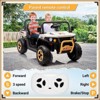 Garvee 24V Kids Ride On Dump Truck, 2-Seater Electric UTV with Remote Control, 4x35W Motors, Shovel, Music, Lights & Bluetooth - 3 of 4
