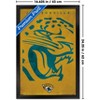 Trends International NFL Jacksonville Jaguars - Logo 25 Framed Wall Poster Prints - 3 of 4