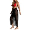 InstantFigure Short Sheer Mesh Cover-up Sarong - 2 of 4