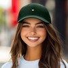 Dalix Lil Matcha Embroidered Cotton Summer Outdoor Baseball Cap Dad Hat Womens - 3 of 4