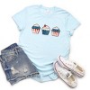 Simply Sage Market Patriotic Cupcakes Short Sleeve Tee - 3 of 4