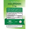 Nature's Truth Melatonin 3mg | 180 Fast Dissolve Tablets | Natural Berry Flavor - 2 of 4